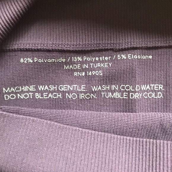 Tema Athletics High Waisted Textured Purple Leggings - Picture 3 of 6